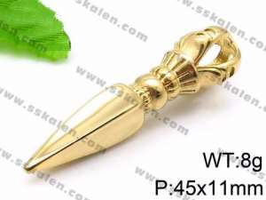 Stainless Steel Gold-plating Pendant - KP60016-TBC