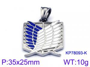 Stainless Steel Popular Pendant - KP78093-K