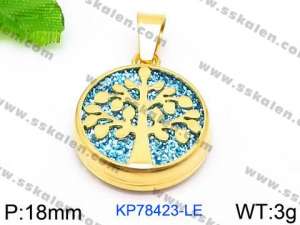 Stainless Steel Gold-plating Pendant - KP78423-LE