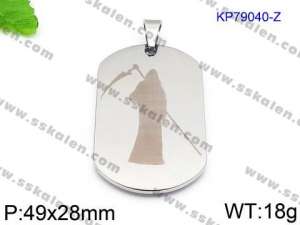 Stainless Steel Popular Pendant - KP79040-Z