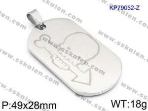 Stainless Steel Popular Pendant - KP79052-Z