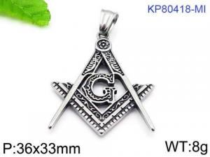 Stainless Steel Popular Pendant - KP80418-MI