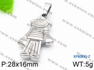 Stainless Steel Popular Pendant - KP80893-Z