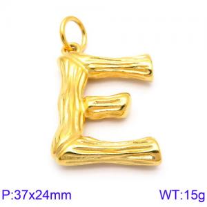 Stainless Steel Gold-plating Pendant - KP82101-KHX