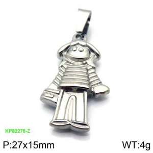 Stainless Steel Popular Pendant - KP82278-Z