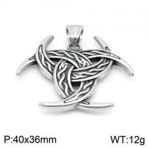 Stainless Steel Popular Pendant - KP94543-MI