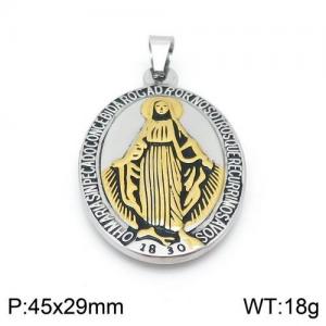 Stainless Steel Gold-plating Pendant - KP96365-TBC