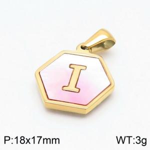 Stainless Steel Gold-plating Pendant - KP97692-LB