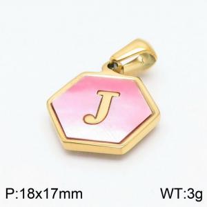 Stainless Steel Gold-plating Pendant - KP97693-LB