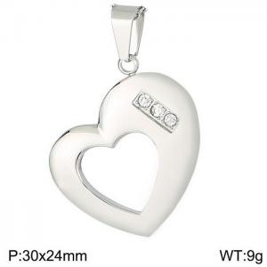 Stainless Steel Charms - KP97936-Z