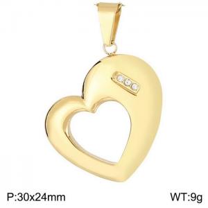 Stainless Steel Charms - KP97937-Z