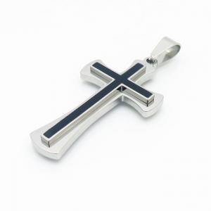Stainless Steel Cross Pendant - KP99305-HR