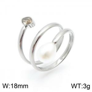 Stainless Steel Special Ring - KR100016-YX