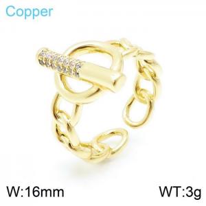 Copper Ring - KR100070-JT