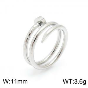 Stainless Steel Special Ring - KR100454-YH