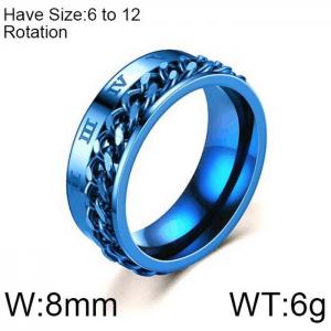 Stainless Steel Special Ring - KR102298-WGDC