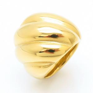 Stainless Steel Gold-plating Ring - KR103930-LK