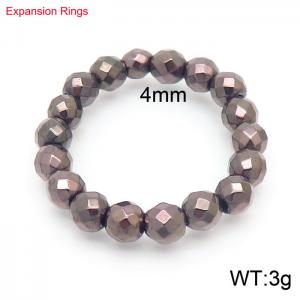 4mm Bands Expansion Ring Resilient Adjustable Size - KR104364-Z