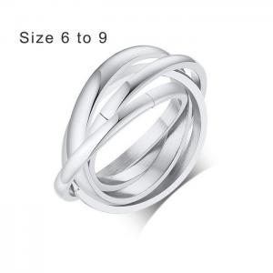 Stainless Steel Special Ring - KR105907-WGSF