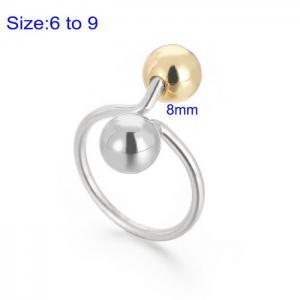 Stainless Steel Special Ring - KR106013-Z