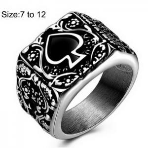 Stainless Steel Special Ring - KR1087775-WGLN