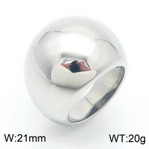 Stainless Steel Special Ring - KR110665-K