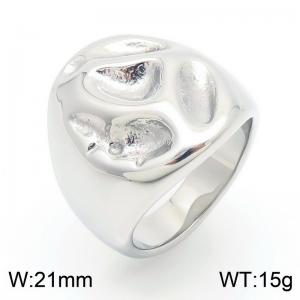 Stainless Steel Special Ring - KR110671-K