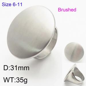 Stainless Steel Special Ring - KR111195-TOM
