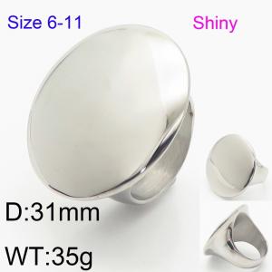 Stainless Steel Special Ring - KR111197-TOM