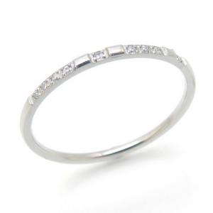 Stainless Steel Stone&Crystal Ring - KR111959-YH