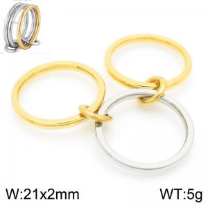 Stainless steel splicing ring - KR112044-Z