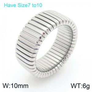 Stainless Steel Special Ring - KR113550-GC