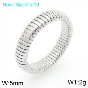 Stainless Steel Special Ring - KR113552-GC