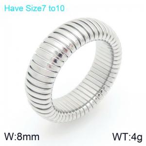 Stainless Steel Special Ring - KR113553-GC
