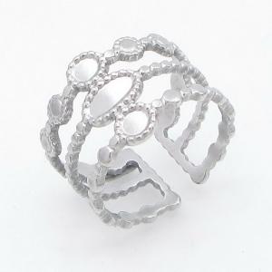 Stainless Steel Special Ring - KR114577-CX