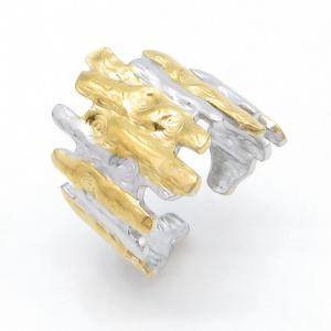 Stainless Steel Gold-plating Ring - KR114610-HM