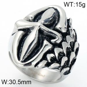 Stainless Steel Special Ring - KR18328-K