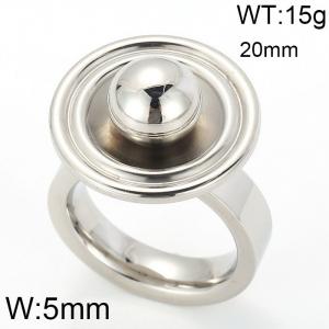 Stainless Steel Special Ring - KR20456-D