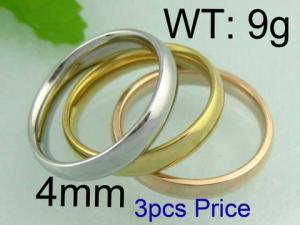 Stainless Steel Special Ring - KR24137-JW