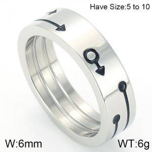 Stainless Steel Special Ring - KR47869-K