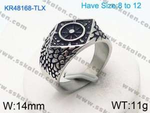 Stainless Steel Special Ring - KR48168-TLX