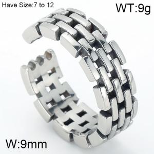 Stainless Steel Special Ring - KR49226-K