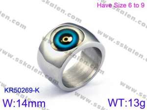 Stainless Steel Special Ring - KR50269-K