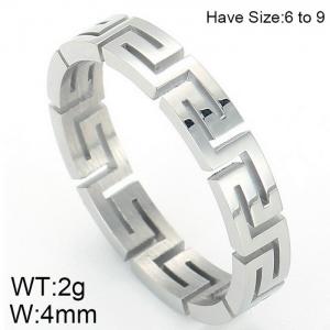 Stainless Steel Special Ring - KR51290-K