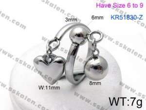 Stainless Steel Special Ring - KR51830-Z