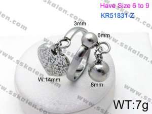 Stainless Steel Special Ring - KR51831-Z