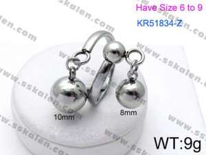 Stainless Steel Special Ring - KR51834-Z