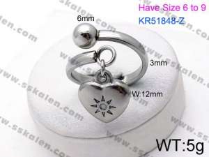 Stainless Steel Special Ring - KR51848-Z