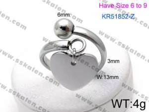 Stainless Steel Special Ring - KR51852-Z