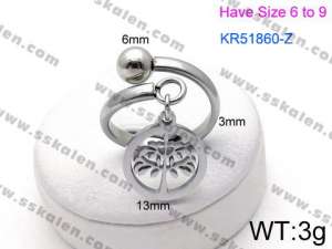 Stainless Steel Special Ring - KR51860-Z